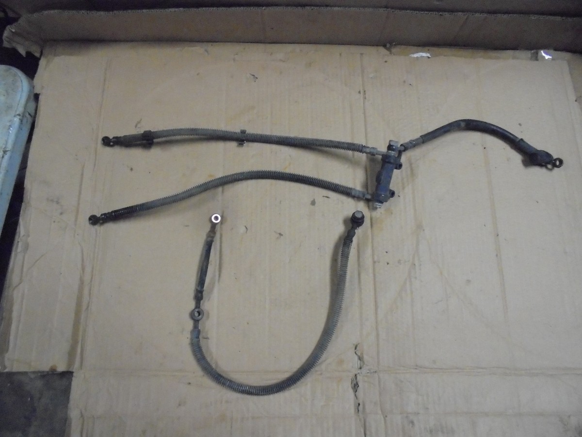 1988 Kawasaki Ninja ZX600 C OEM Front Brake Lines/Splitter | eBay