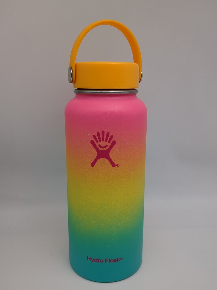 HAWAIIAN RAINBOW 32oz Ombre Hydro Flask SHAVE ICE Limited Edition