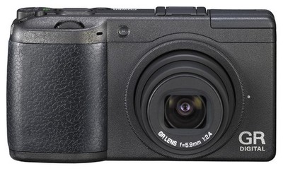 Ricoh GR Digital II Compact/Mirrorless Digital Camera Black 10MP