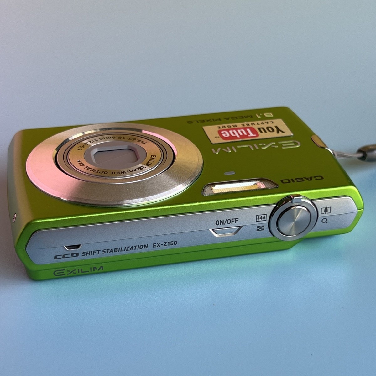 Casio Exilim 8.1MP Digital Camera YouTube Capture Mode - For Parts