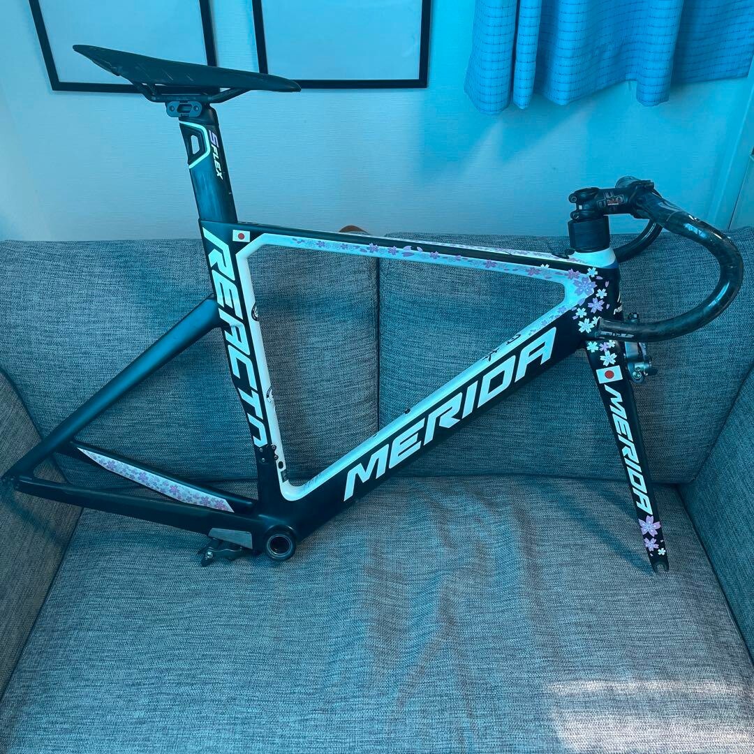MERIDA REACTO TEAM Sakura React Frame Set Size S Free Shipping