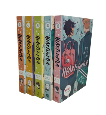 Heartstopper 5 Book Set Collection by Alice Oseman | eBay