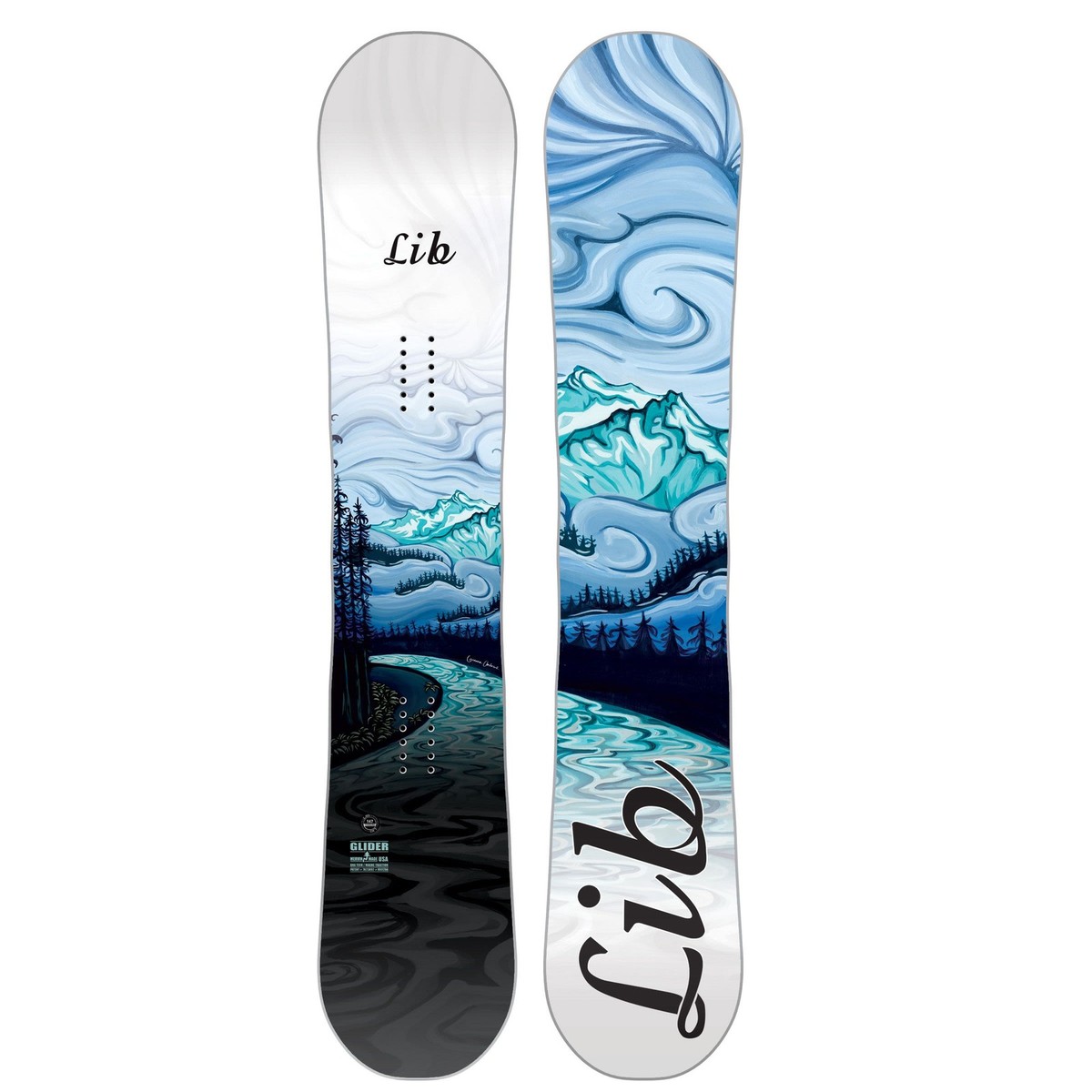 Lib Tech Glider Women's All-Mountain Snowboard, 143cm MY25 | eBay