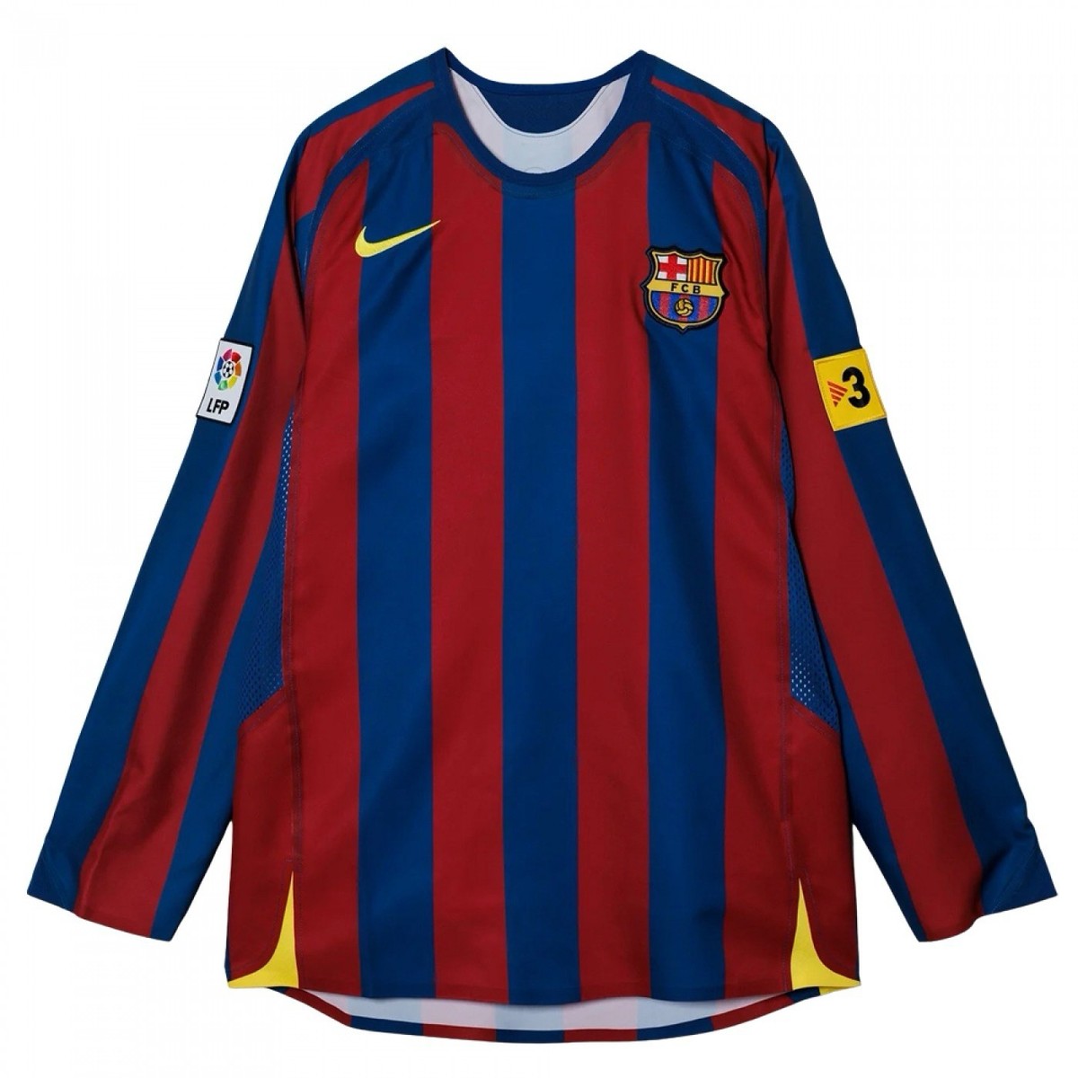 Nike FC BARCELONA 05/06 REISSUE HOME SHIRT- RONALDINHO 10 - 100