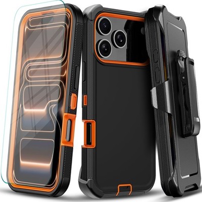 For iPhone 17 Pro Max Case /17 Pro/16 Phone Cover Fit OtterBox +