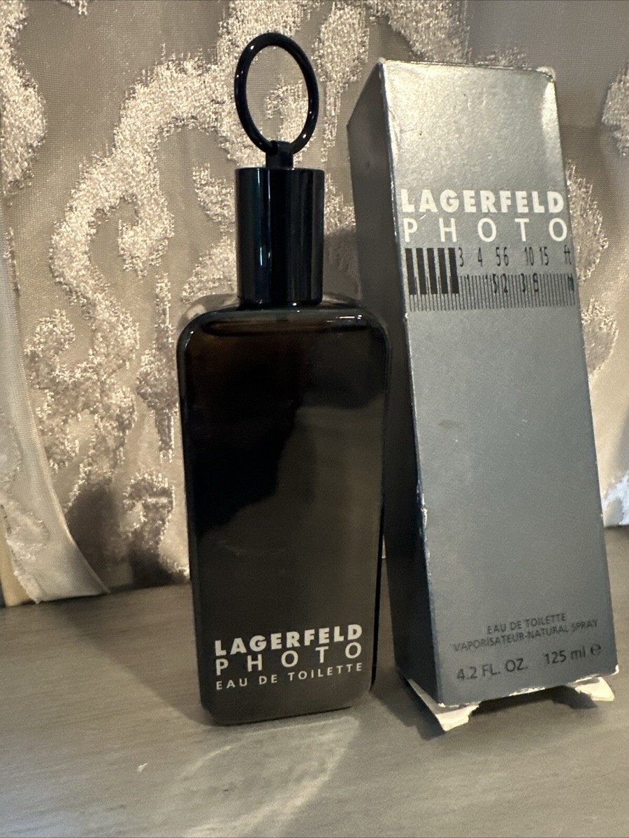 LAGERFELD PHOTO by LAGERFELD Men Cologne 4.2oz EDT Spr RARE