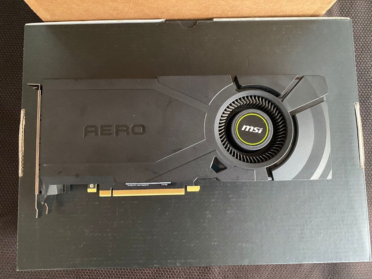 MSI Geforce RTX 2080 Ti Aero 11GB GDDR6 Graphics Card | eBay