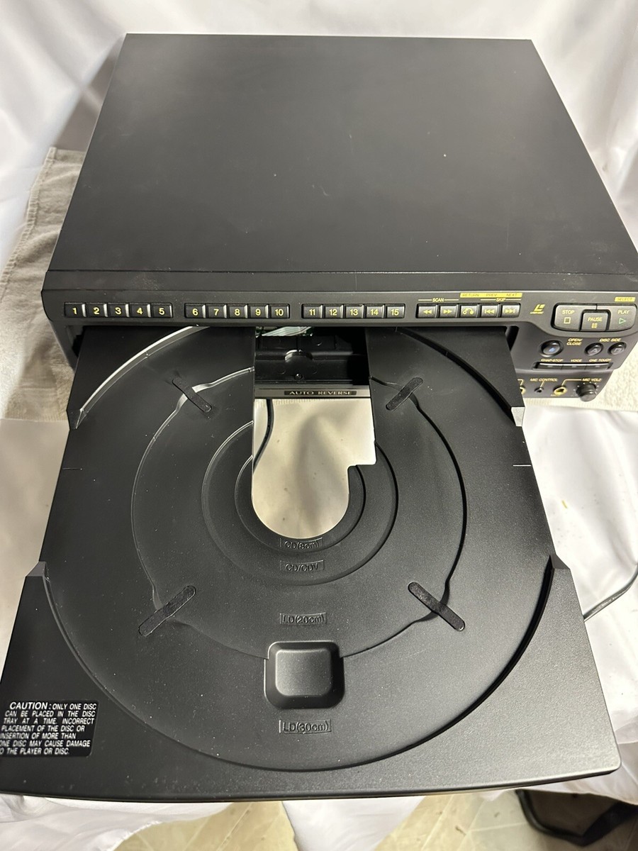 panasonic laserdisc player lx-v880 | eBay