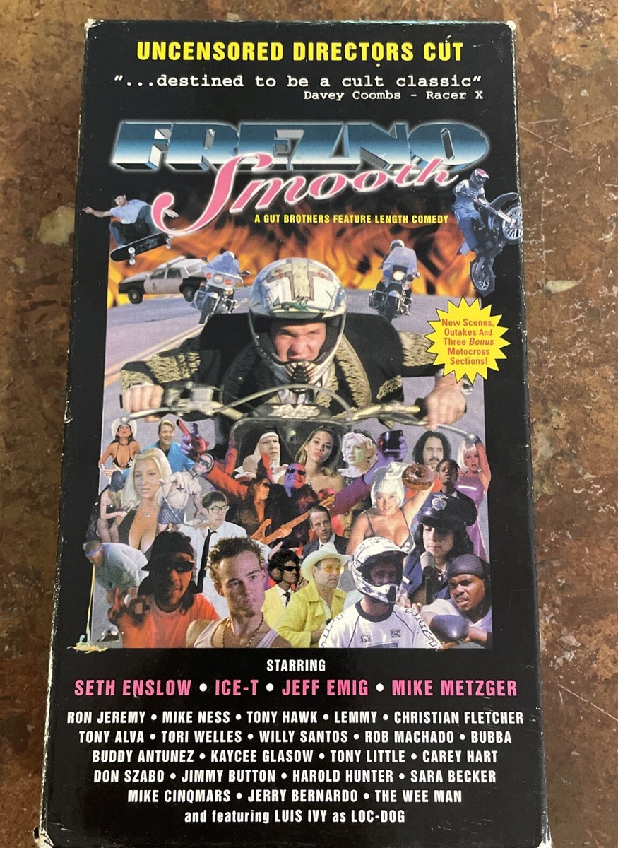 Rare FREZNO SMOOTH VHS Uncensored Director's Cut UNCUT 1999