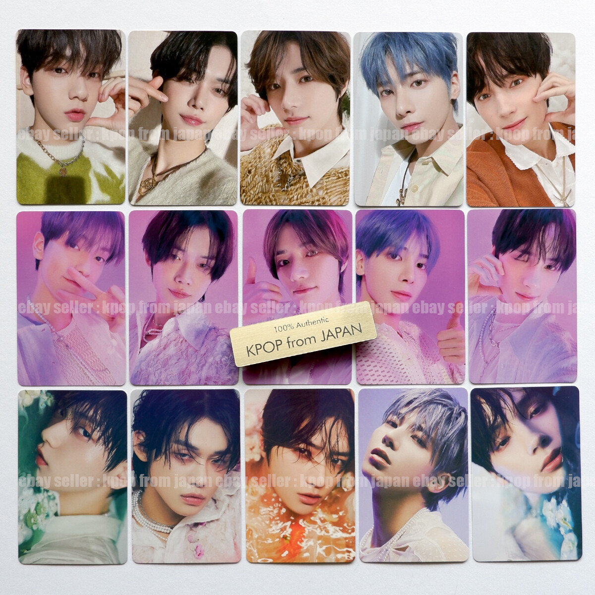 TXT SWEET Weverse UMS 7net POB Lucky draw Photocard Yeonjun Soobin