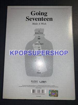 Seventeen 3rd Mini Album Going Make a Wish Ver. CD Great Vernon