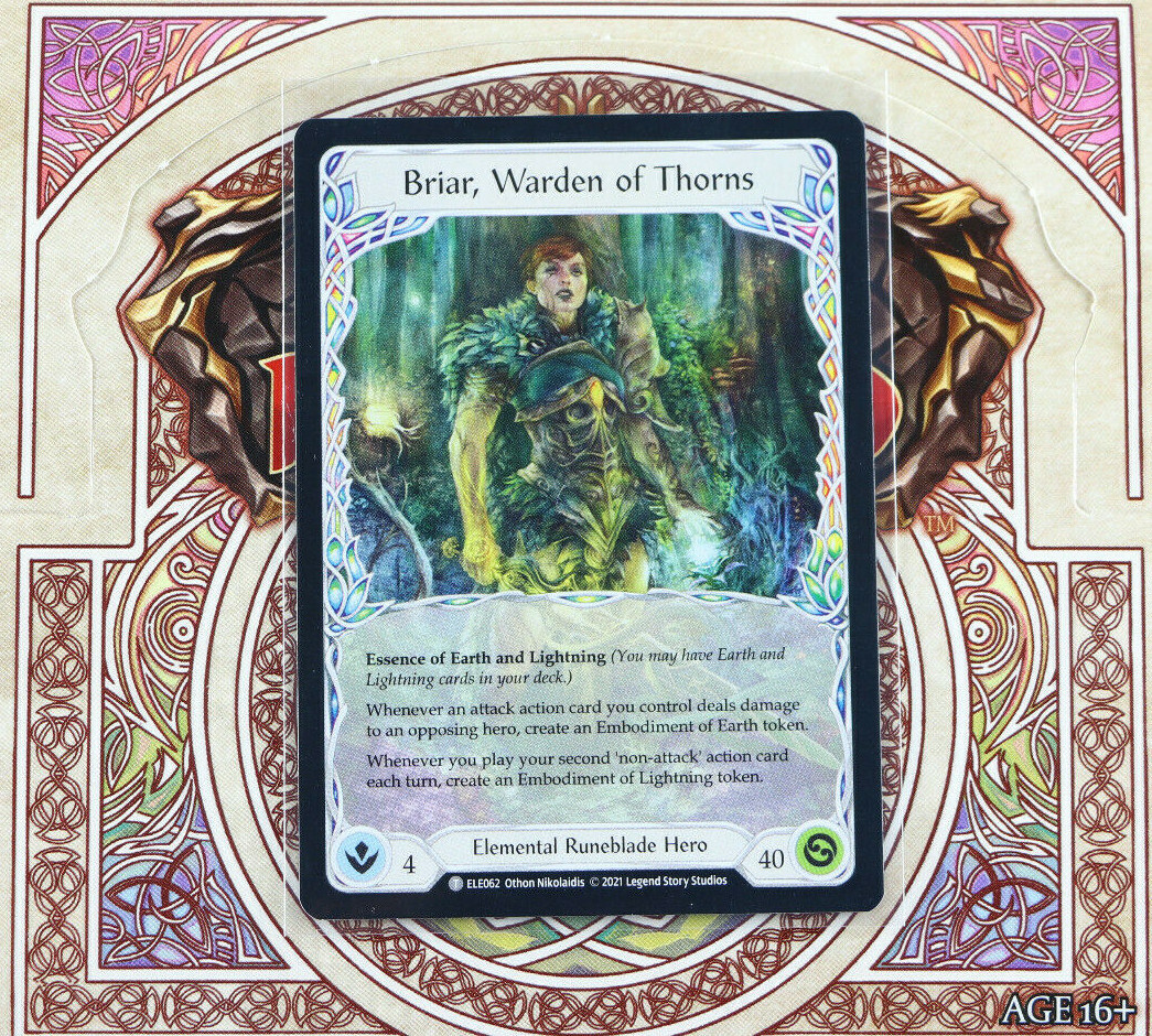 Flesh And Blood Briar, Warden of Thorns ELE062 Titan's Fist ELE202