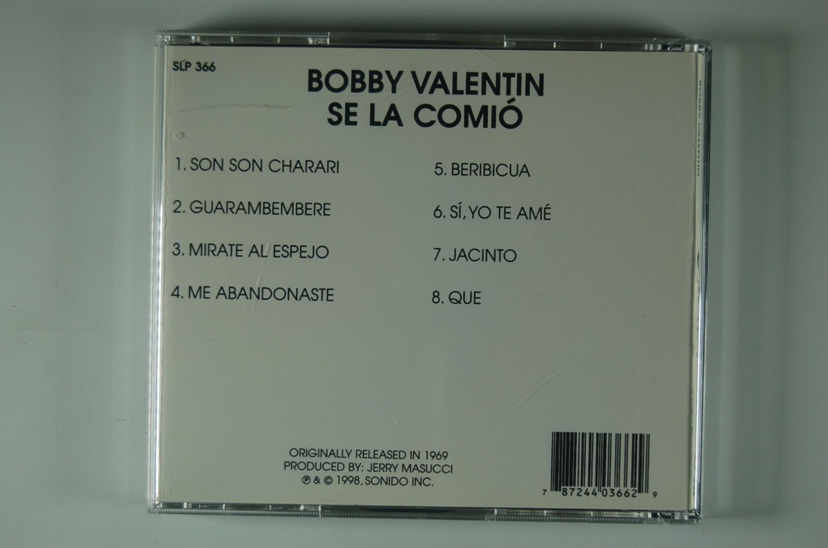 BOBBY VALENTIN Se La Comio SALSA LATIN CD FANIA MINT | eBay