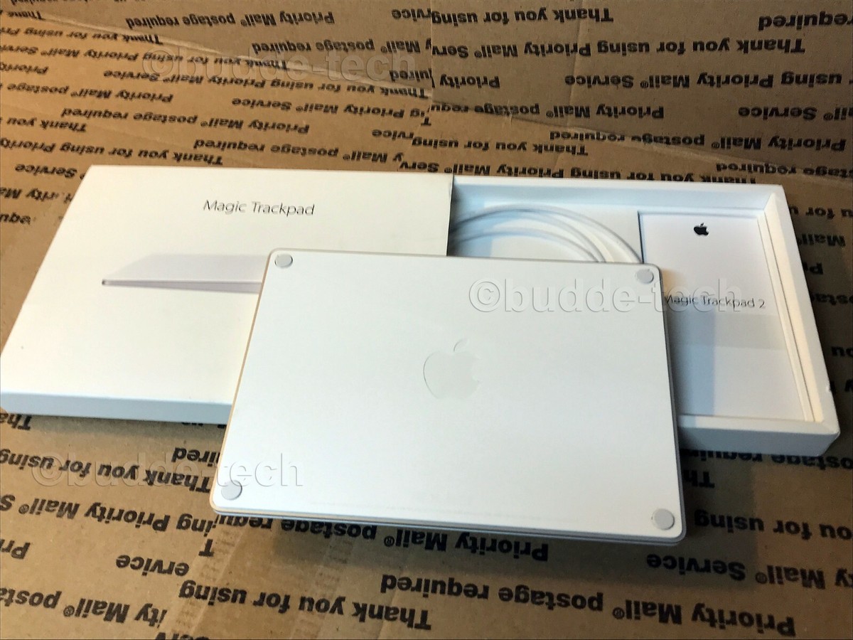 White Silver Apple Track Pad 2 (2nd Generation) Trackpad Magic