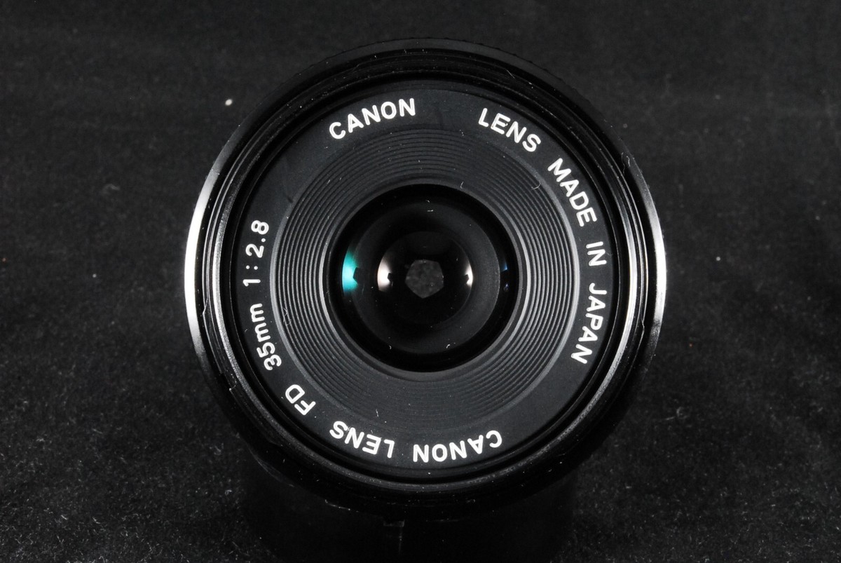 Mint】Canon NEW FD 35mm f2.8 Wide Angle MF NFD Lens for A-1 AE-1 F