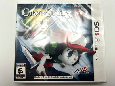 Cave Story 3D (Nintendo 3DS, 2011) BRAND NEW SEALED 813633011059