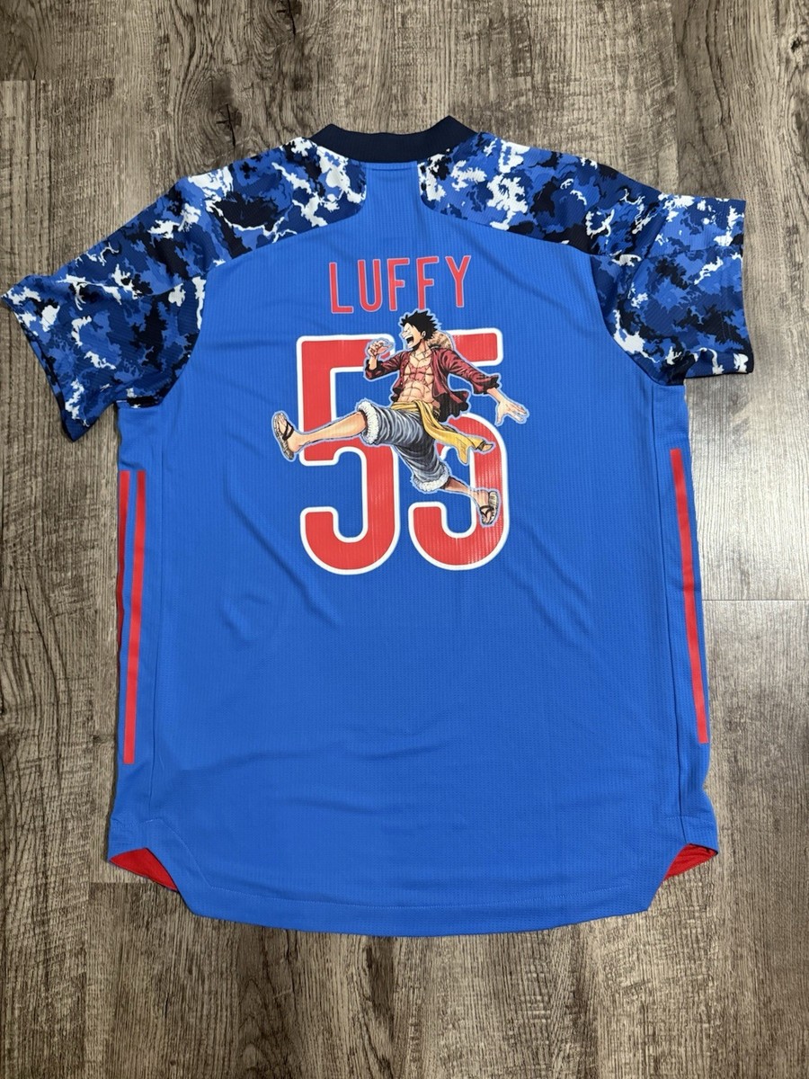 激レア】ワンピース×サッカー日本代表×アディダス ユニフォーム