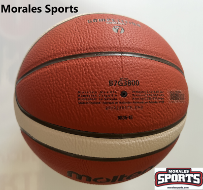 Molten B7G3800 Basketball Comp Leather FIBA Size 7 - 29.5 BG3800
