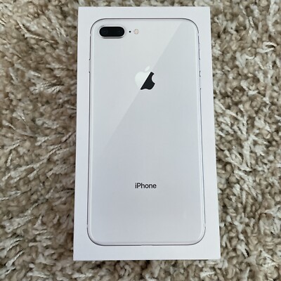 Apple iPhone 8 Plus BOX ONLY-Silver-64GB Embossed MQ8U2LL/A | eBay