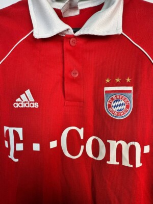 2005-06 Bayern Munich adidas Home Shirt Makaay #10 MEDIUM 565117