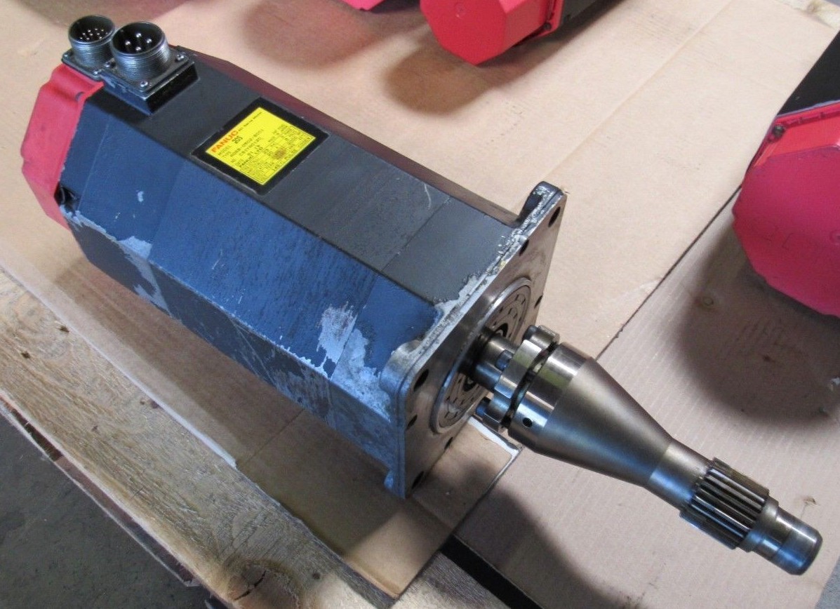 FANUC AC SERVO MOTOR MODEL 20S, TYPE A06B-0502-B001 | eBay