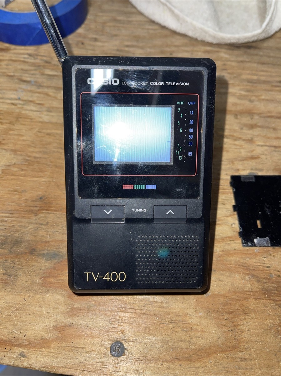 Vintage Casio TV-400 2