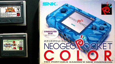 neogeo pocket color complete w/box matching serial number & 2