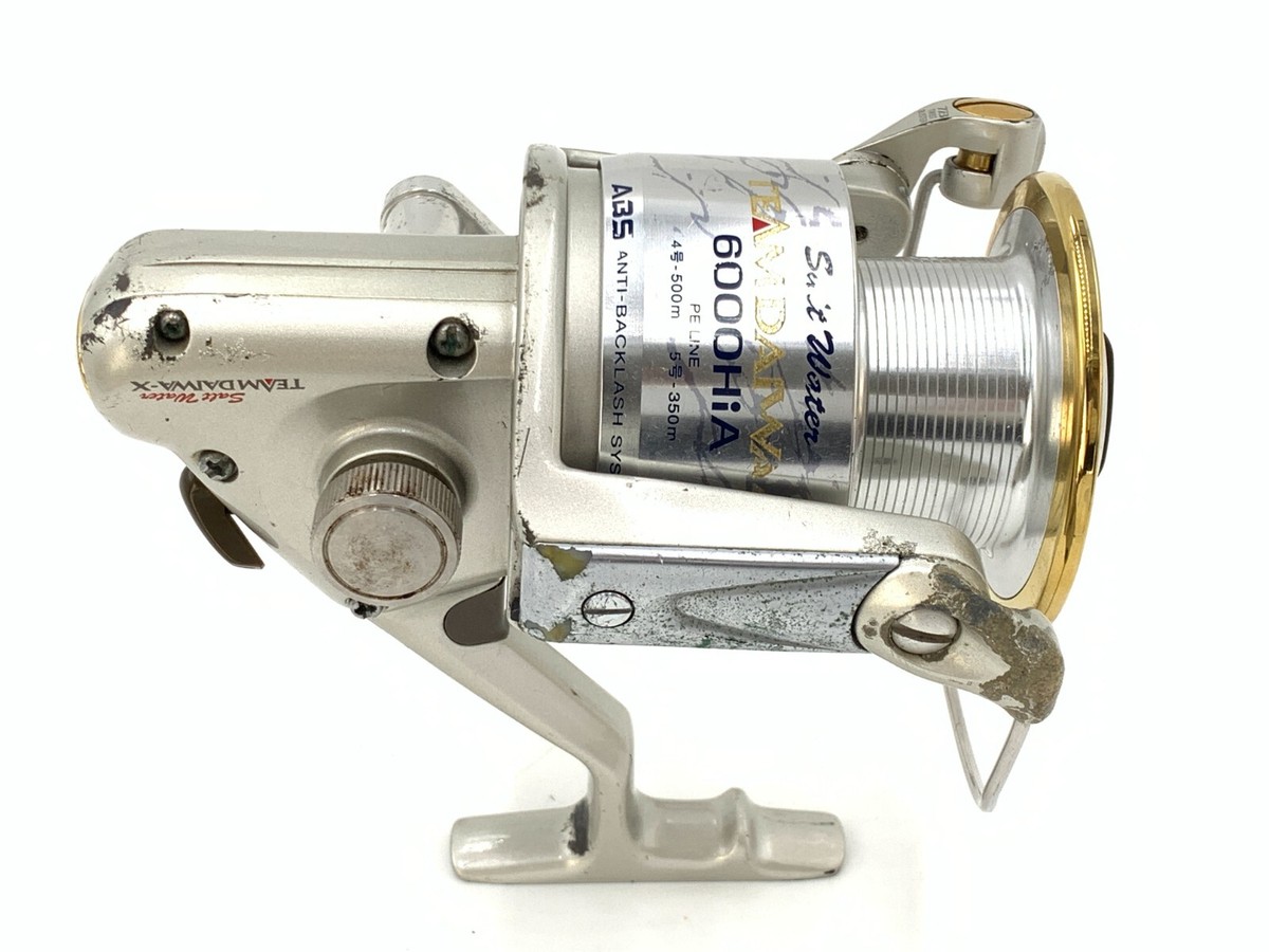 Daiwa Team DAIWA X 6000 HiA Spinning Reel SURF Fishing Saltwater