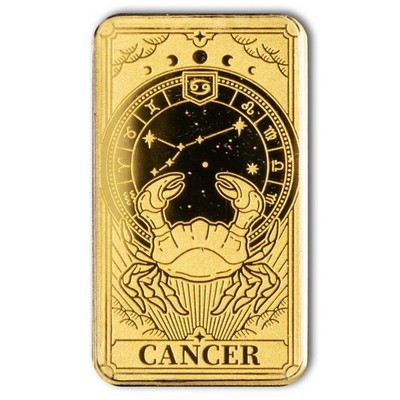 Solomon Islands 1/200 oz Gold Zodiac Ingot (Cancer) | eBay