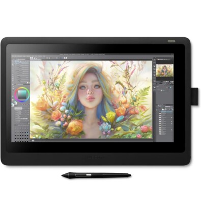 Wacom Cintiq 16 Creative Pen and Touch Display Drawing Monitor
