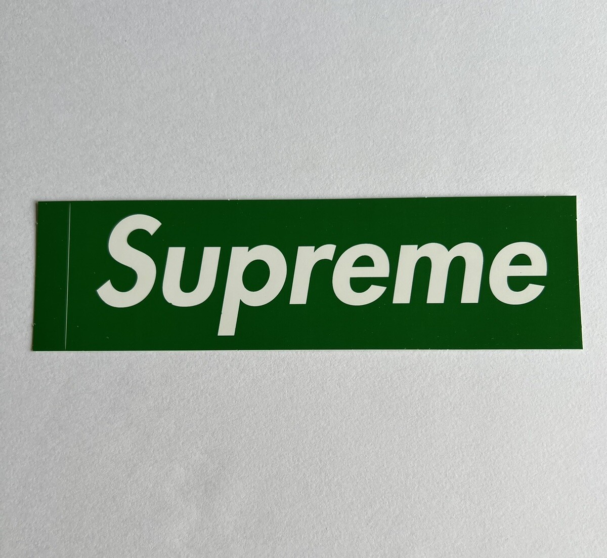 Supreme Green Box Logo Sticker 100% Authentic FW24 Season IN HAND