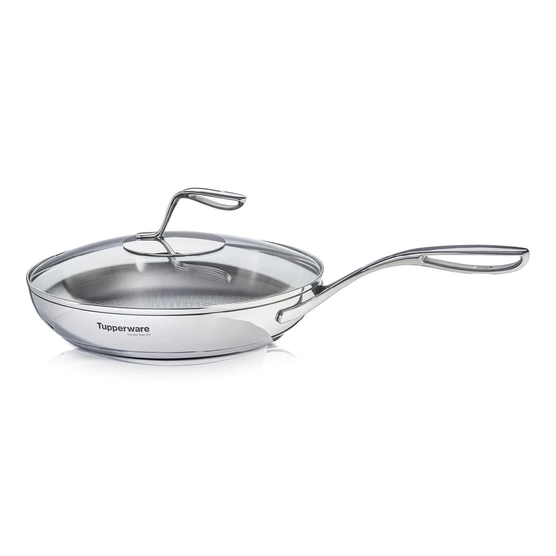 Brand New Tupperware Mastro 28cm Stainless Steel Fry Pan with