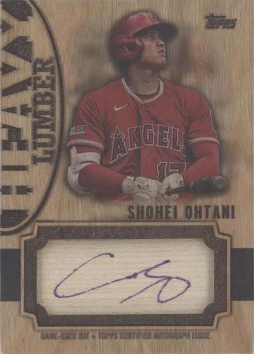 2024 Topps Series 1 - Heavy Lumber Autograph Relics Shohei Ohtani