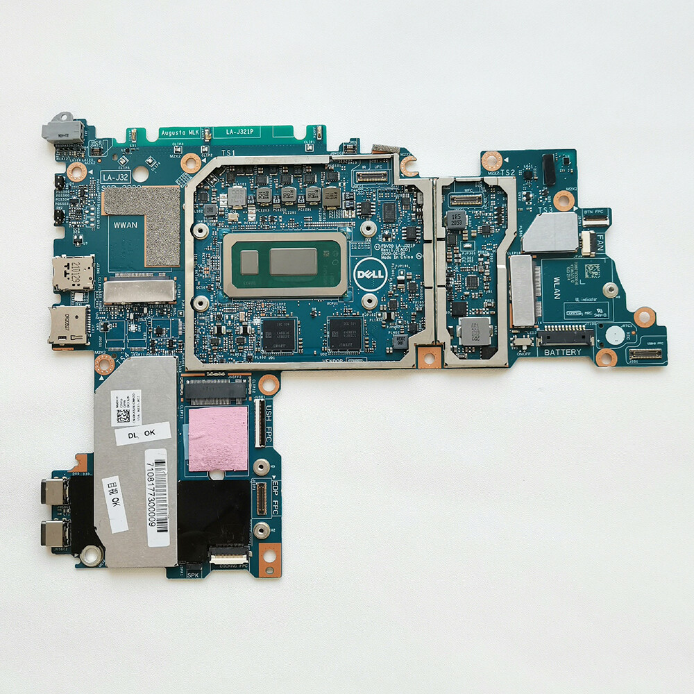 For Dell Latitude 7210 i7-10810U 16G Motherboard LA-J321P 0KX8JN