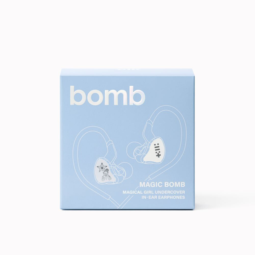 ILLIT bomb 3rd Mini Album Merch ver IN-EAR EARPHONES+MINI CD-R +