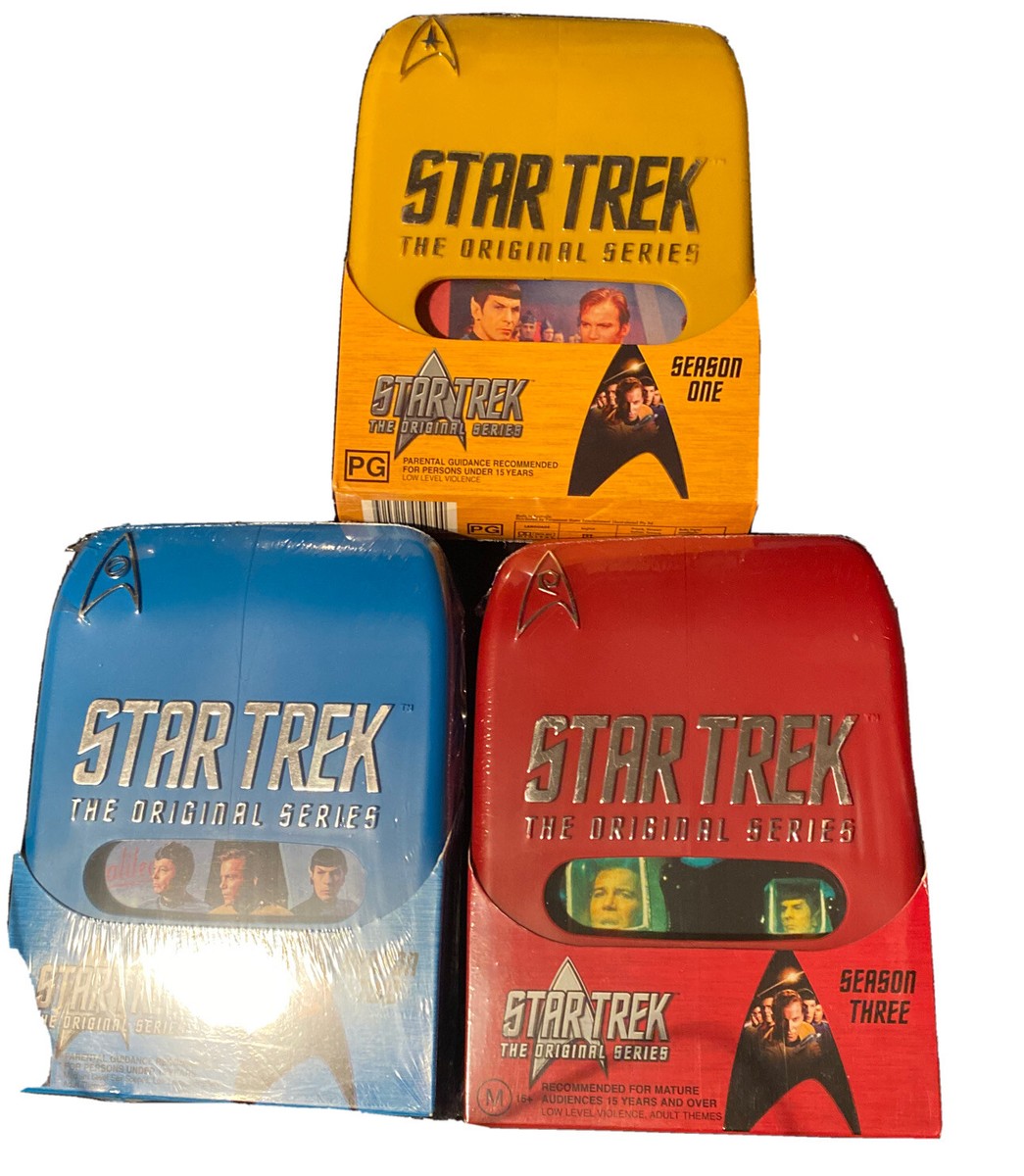 STAR TREK THE ORIGINAL SERIES, Seasons 1,2 & 3 dvd Limited Set New