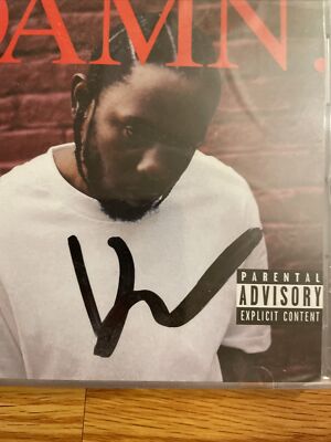 Kendrick Lamar Autographed “Damn” New Unopened CD | eBay