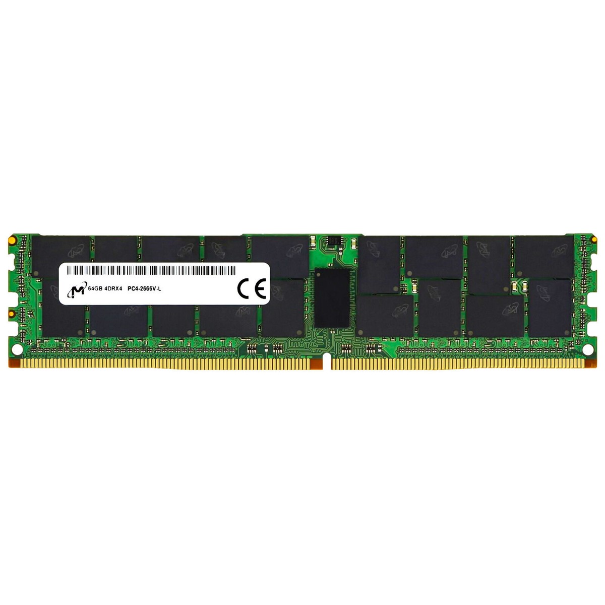 Micron 64GB 2666MHz 4DRx4 PC4-2666V DIMM DDR4-21300 REG ECC RAM