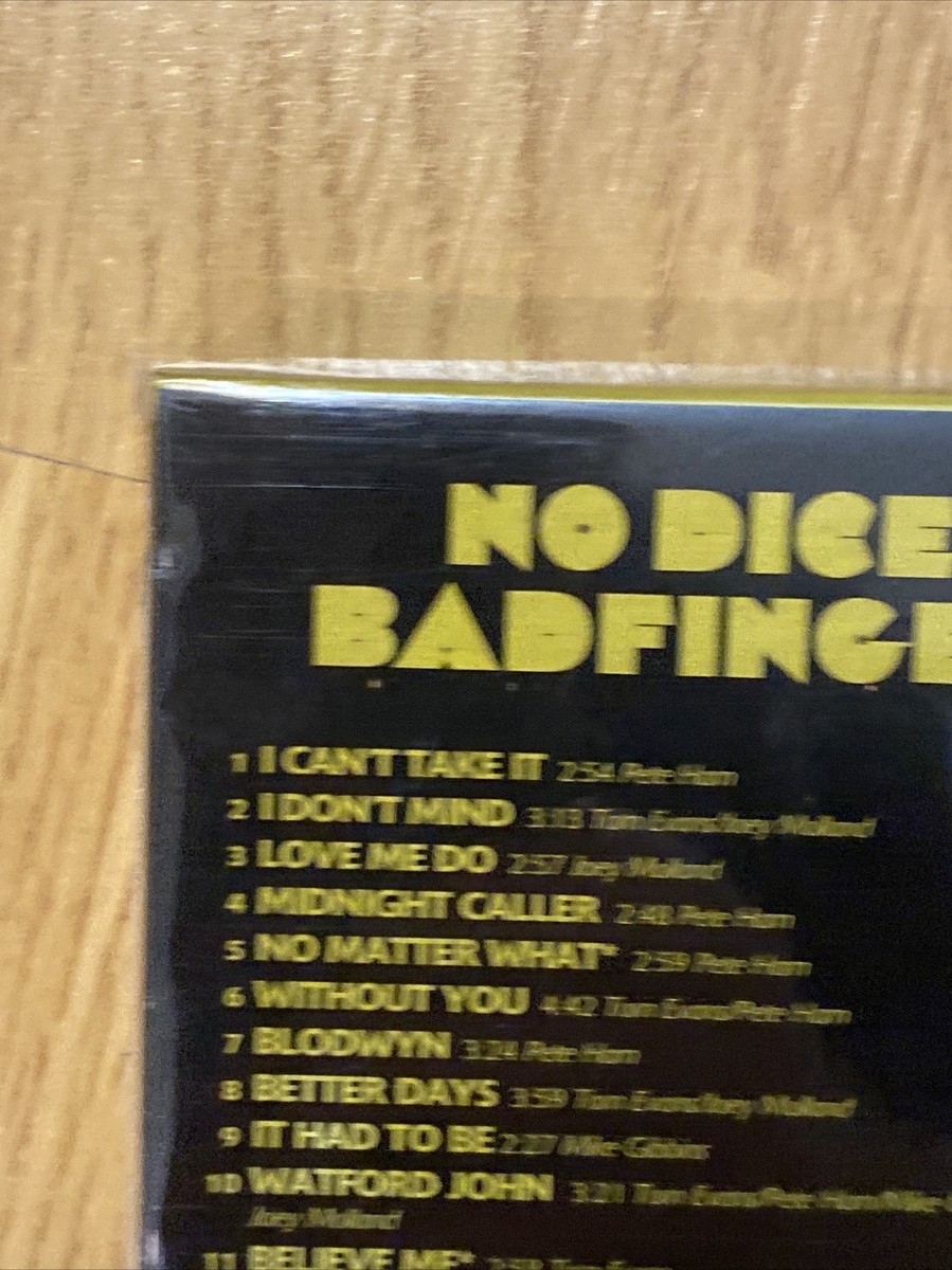 Badfinger - No Dice - DCC Gold CD GZS-1095 - 24K Gold - Still