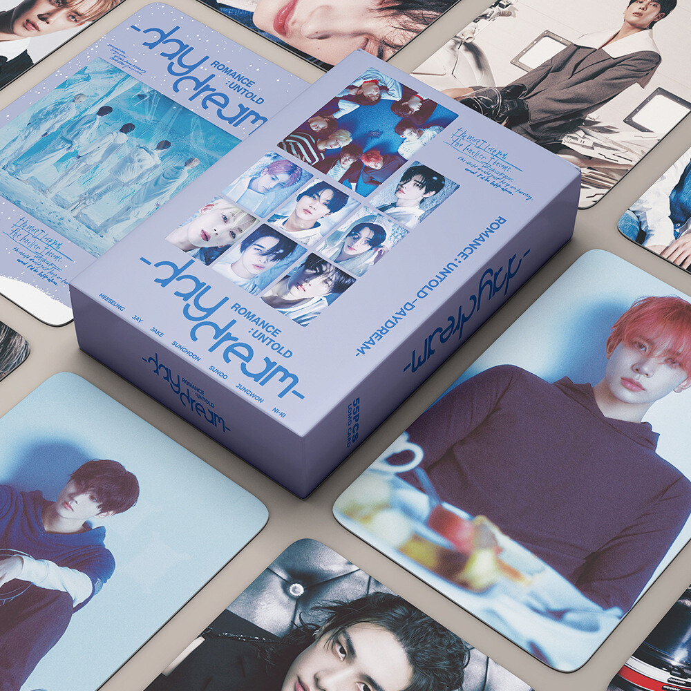55pcs Set Kpop ENHYPEN ROMANCE: UNTOLD-daydream Lomo Card