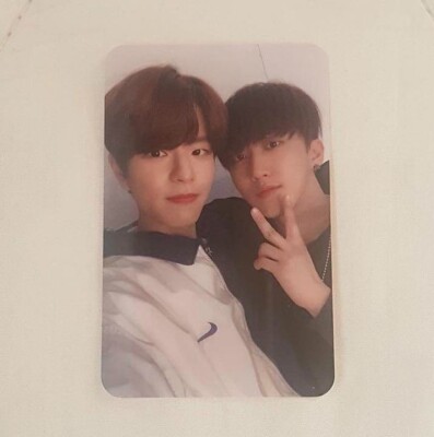 Stray Kids Double knot broadcast Photocard Seungmin × Changbin