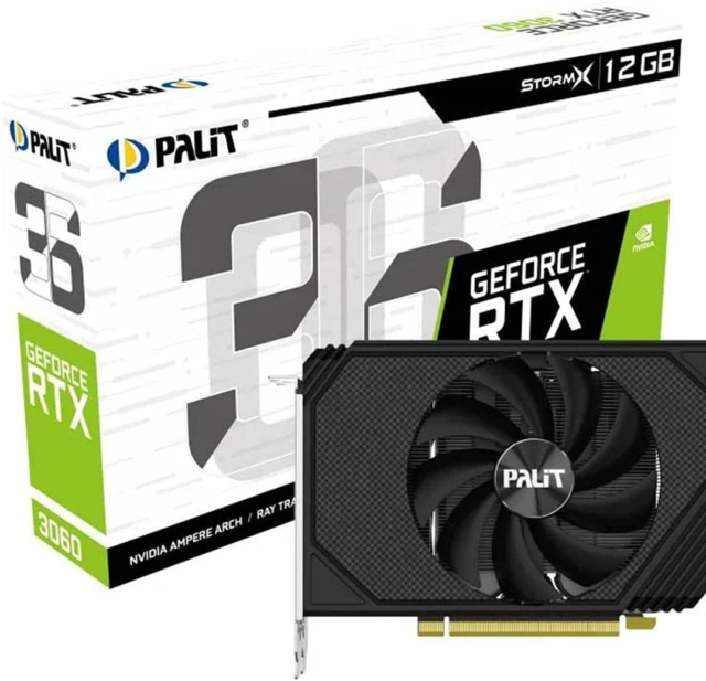 Palit GeForce RTX 3060 StormX 12GB GDDR6 Graphics Card for sale