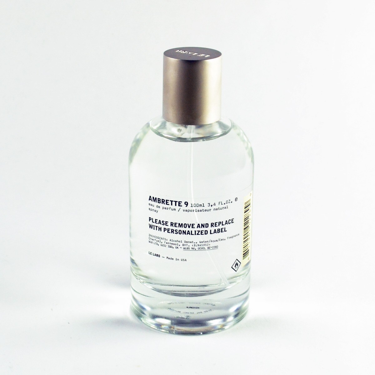 Le Labo AMBRETTE 9 Eau De Parfum / EDP Spray - Size 100mL / 3.4 Oz