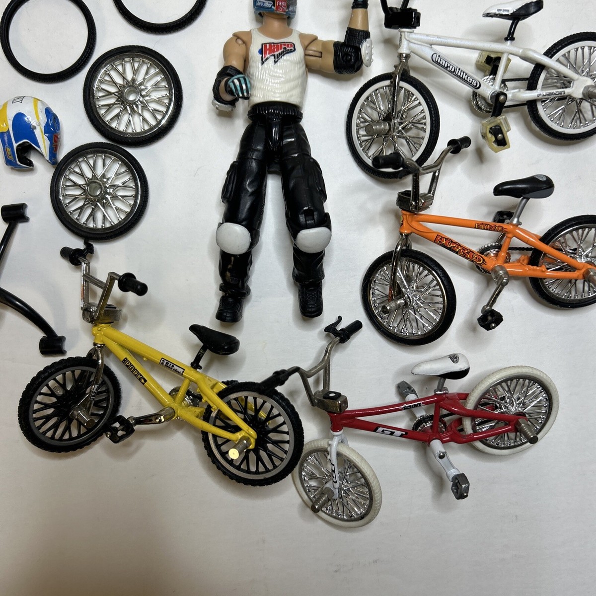 2000 Road Champs Action Figure Jakks Pacific Mini 4 BMX Bikes | eBay