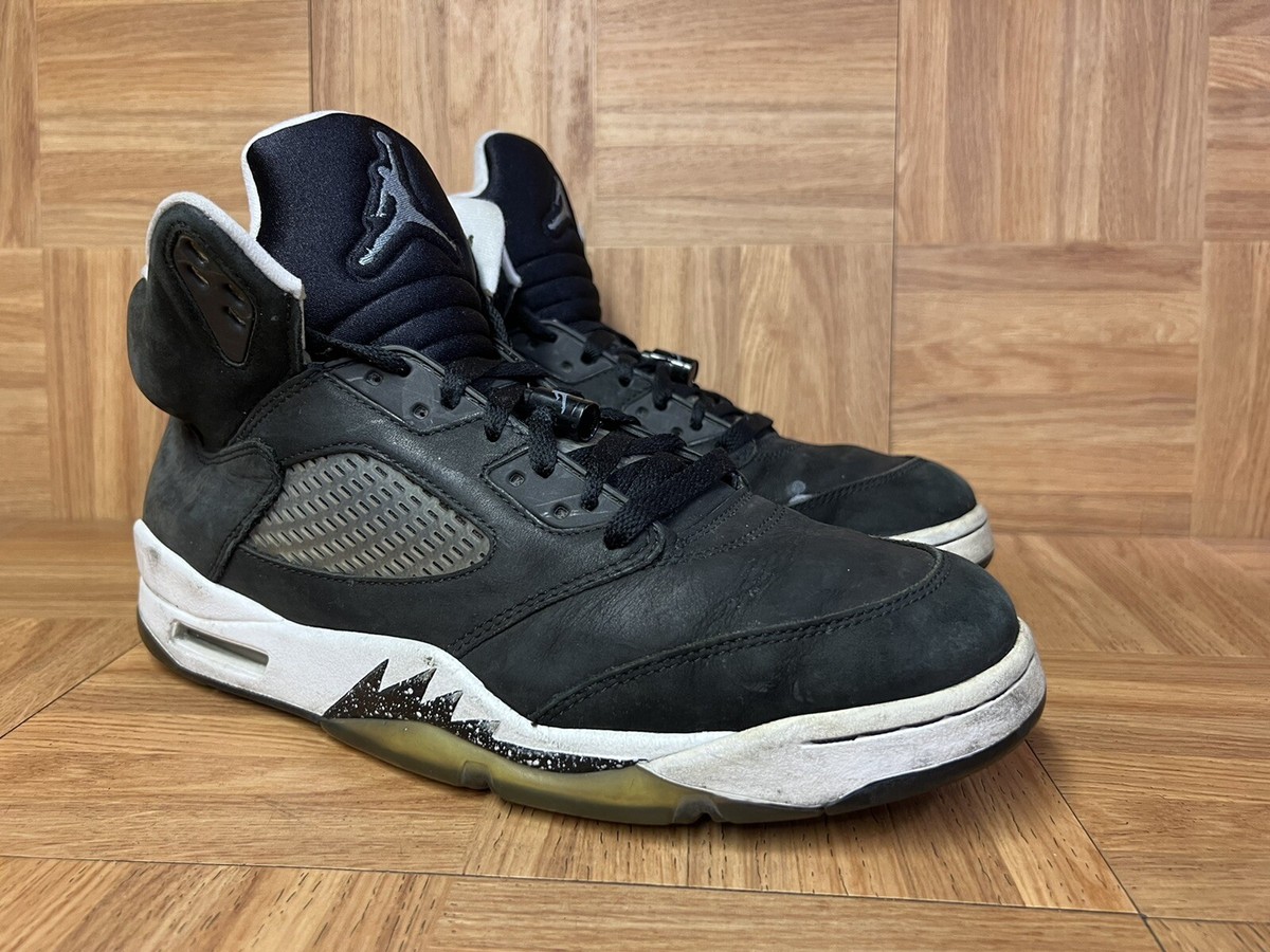 RARE🔥 Nike Air Jordan 5 V Retro Oreo 2013 Sz 11 136027-035 Black