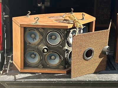 Vintage Bose 901 Series IV Speakers For Parts, Repair Or