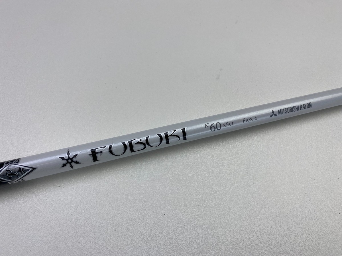 USED] Mitsubishi Fubuki K60 x5ct S-Flex Shaft w/Golf Pride Grip