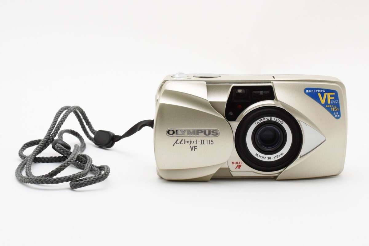 NEAR MINT] Olympus μ mju II 115 VF Point & Shoot 35mm Film Camera