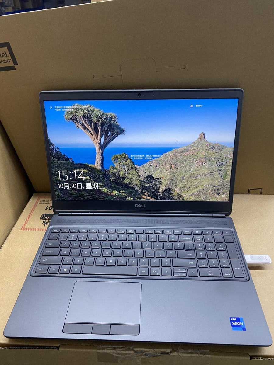 Dell Precision 7550 workstation laptop 15.6'' FHD 32GB SSD xeon