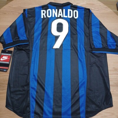 Inter Milan Ronaldo #9 XL Size Authentic Brand New w/ Tags